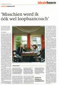 Sonja in Trouw, "Ideale banen - loopbaancoach", pagina 2